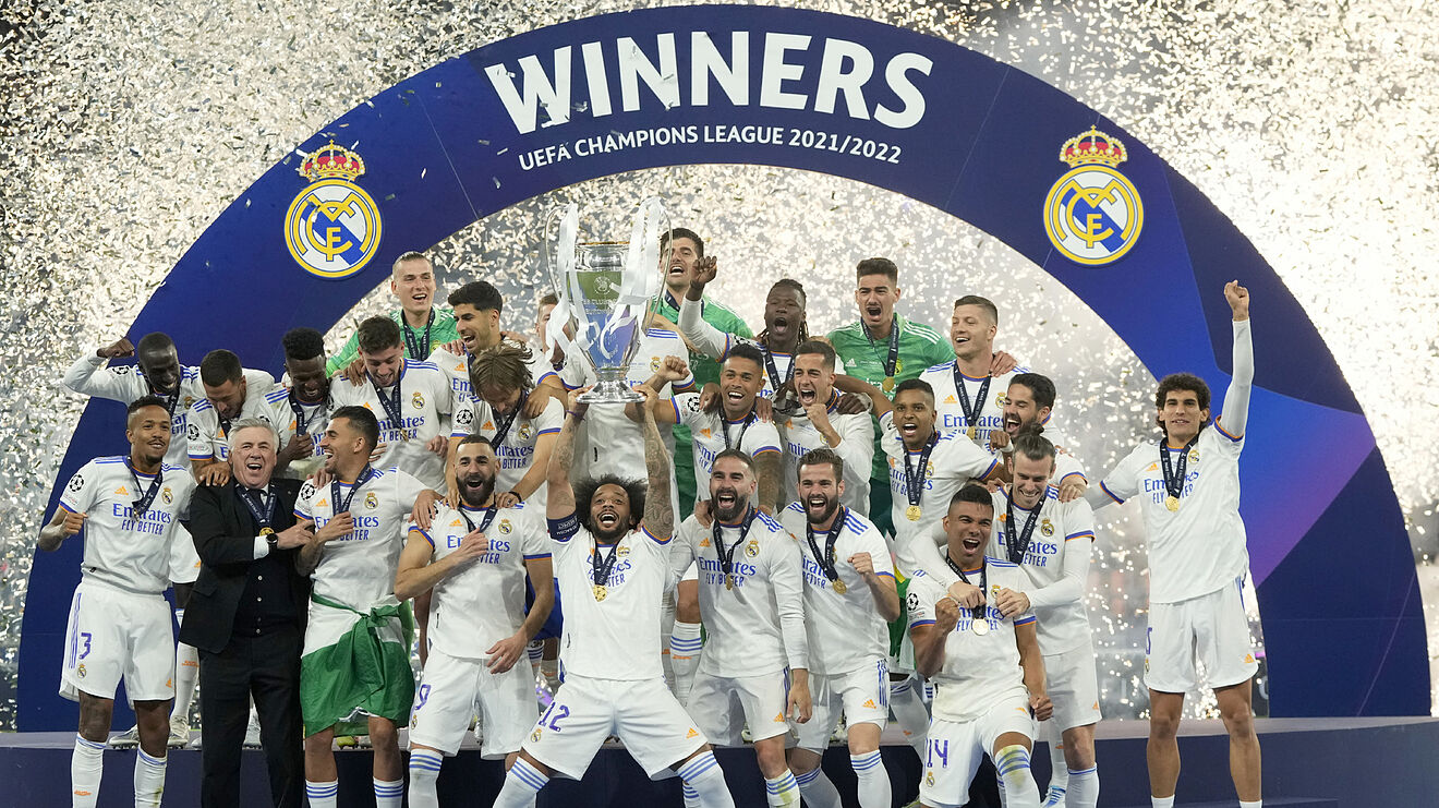 Champions League: Karim Benzema and Real Madrid dominate end-of-season awards after Paris triumph